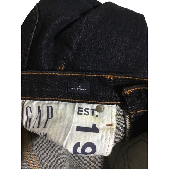 Gap 27R Real Straight EUC Jeans - Picture 4 of 8